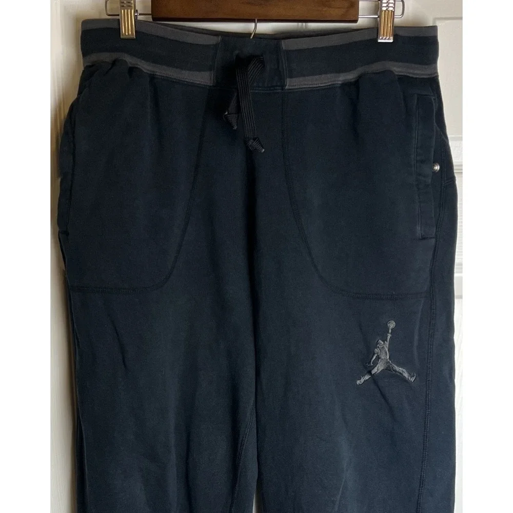 Jordan Sweatpants Men's Large Embroidered NBA Basketball Joggers Athletic‎ Nike